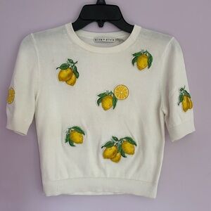 Alice+Olivia Cropped Sweater